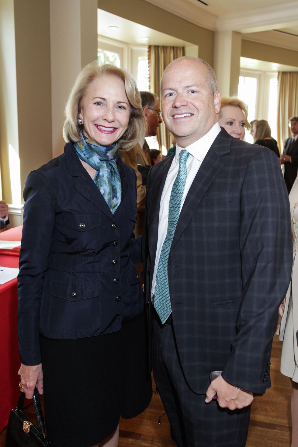 7 Fran Peterson and Patrick Summers at the Moores School of Music Luncheon November 2014