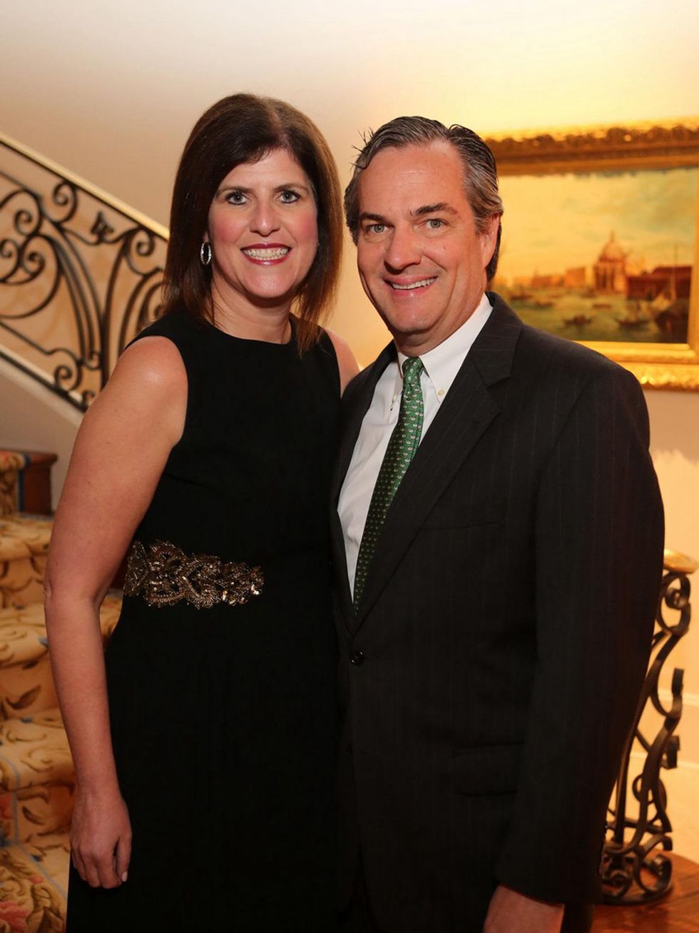 7 Gina and Mark Metts at the HGO Opera ball kick-off party January 2014