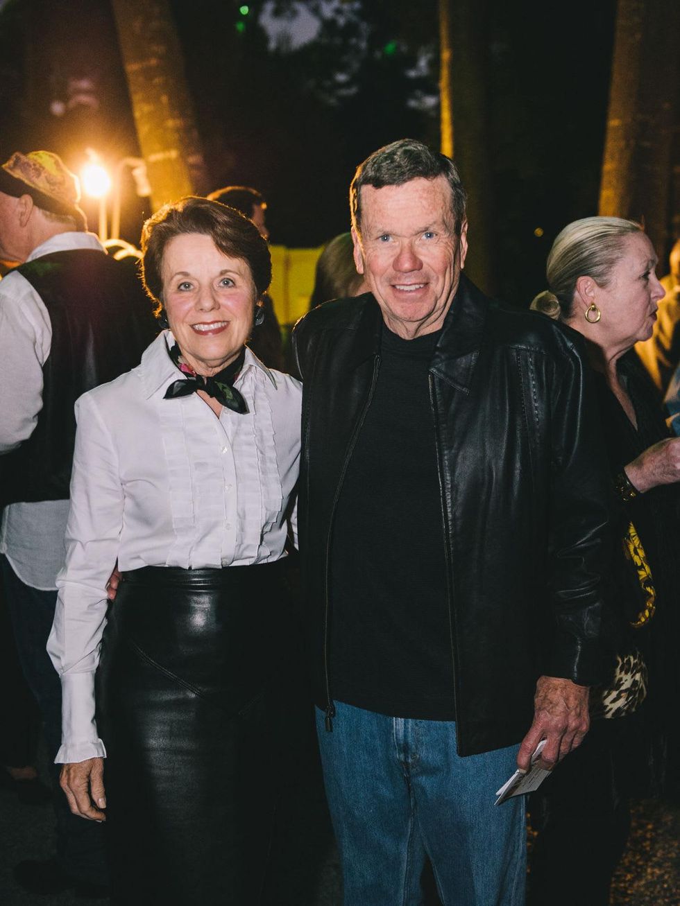 7 Ginny and Richard Mithoff at the Bayou Preservation Association's Born on the Bayou party October 2013