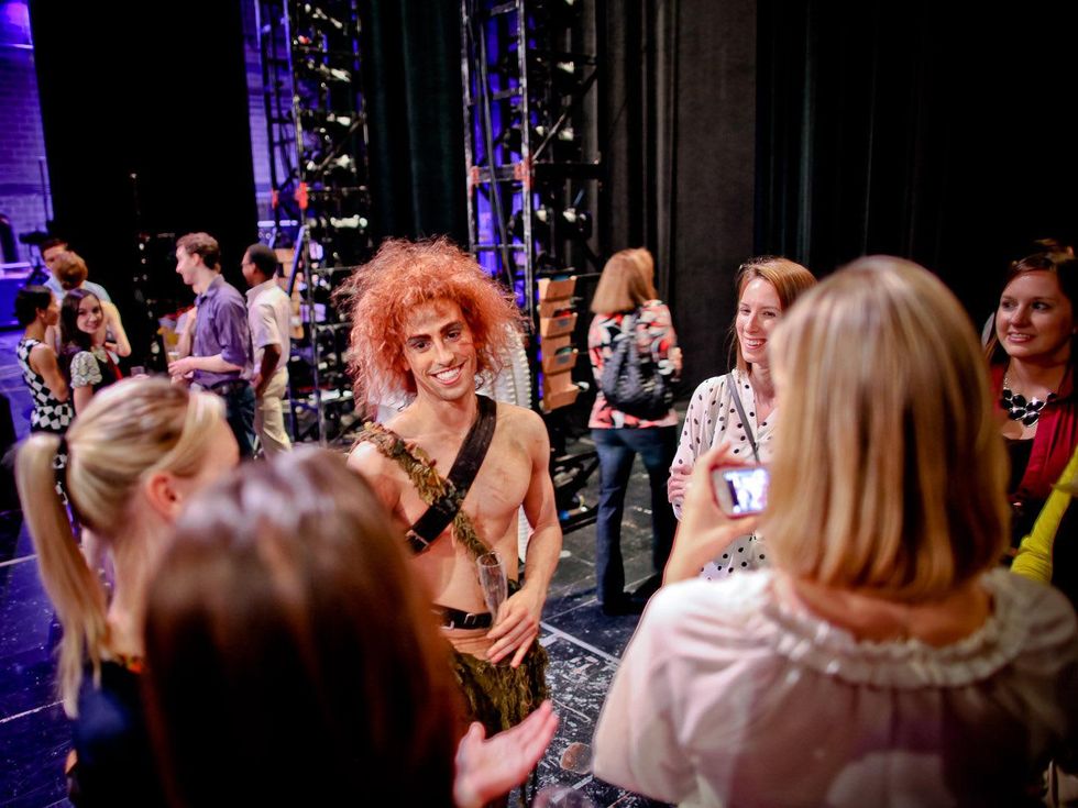 7 Houston Ballet Barre Champagne Toast June 2013 Peter Pan