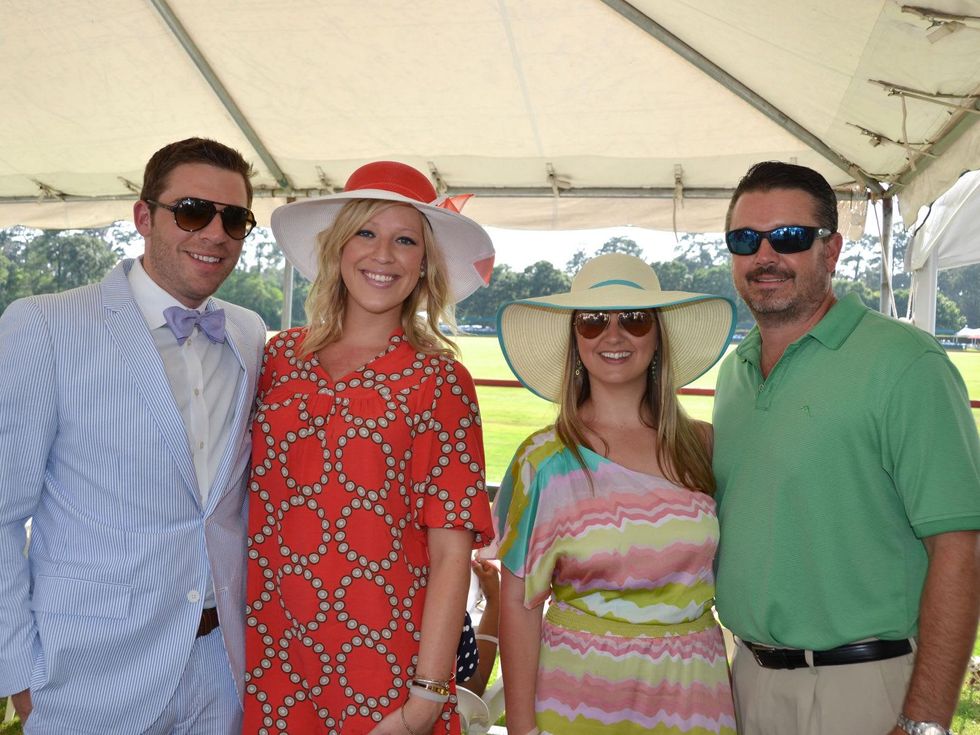 Health Museum Young Professionals dress to kill for triple crown polo ...