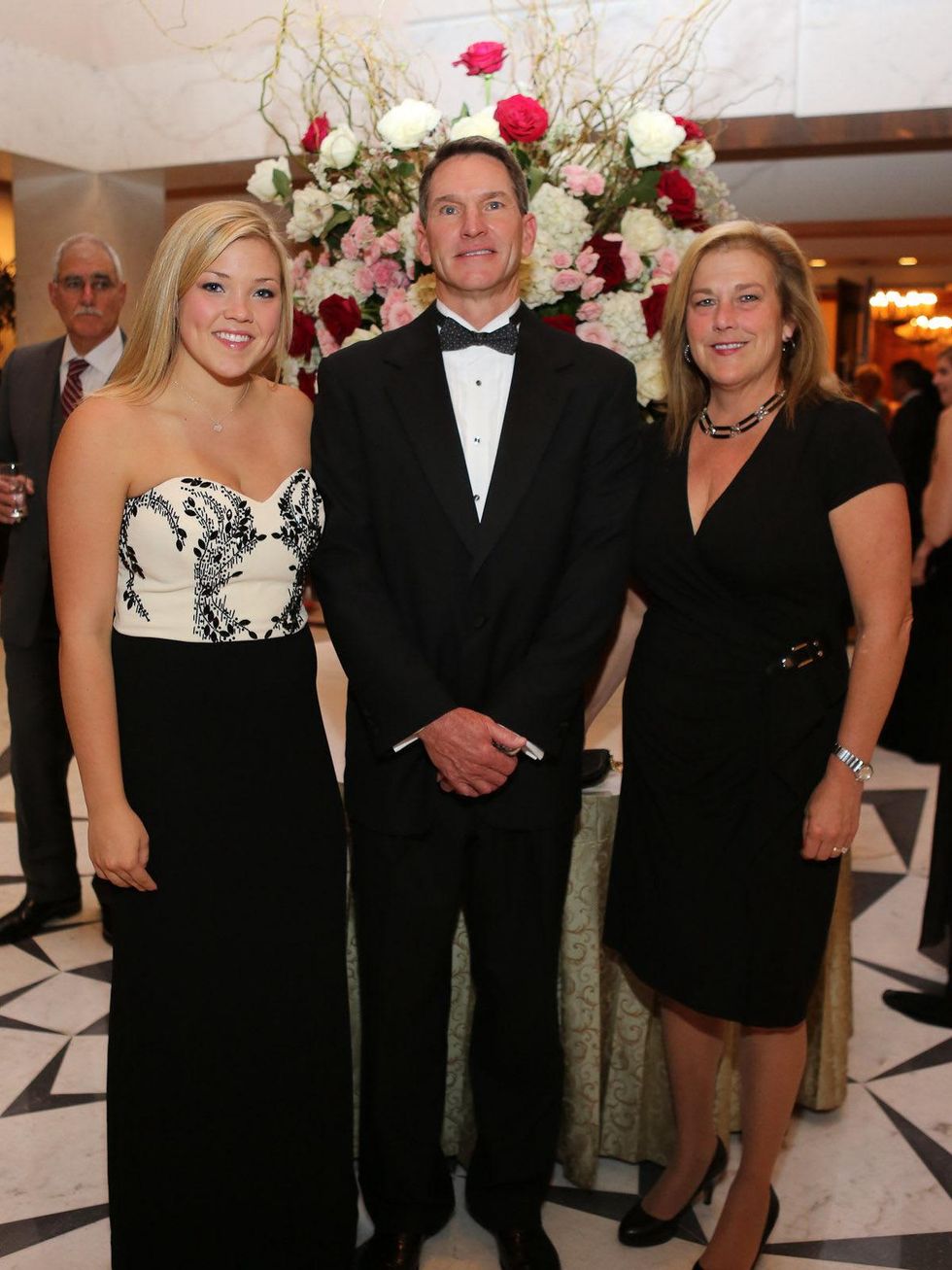 7 Houston Wine & Roses Gala May 2013 Kelsey McArdle, Janine McArdle and Kevin McArdle
