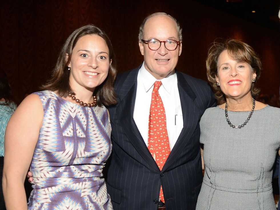 7 Julie Aldrich, from left, with Peter and Elizabeth Wareing at the Salvation Army luncheon November 2013