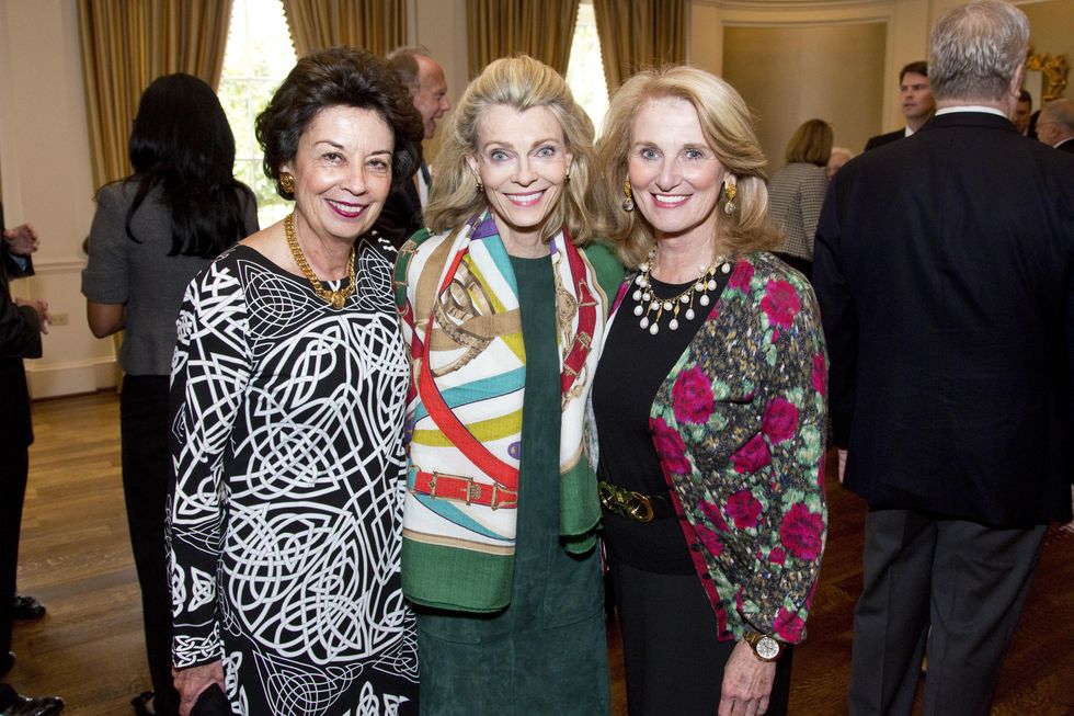 7 Kathy Goosen, from left, Alice Burguieres and Denise Monteleone at the M.D. Anderson VEPS luncheon March 2014