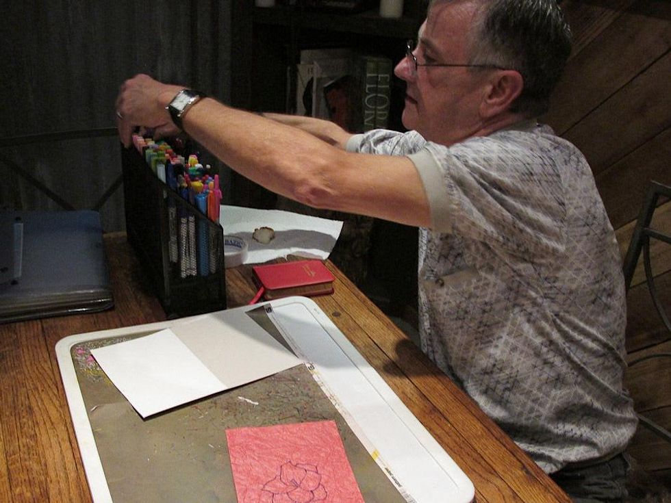 7, Katie Oxford, Stephen Humble, February 2013, \u201cI\u2019ve been seeing amaryllis in this paper.\u201d