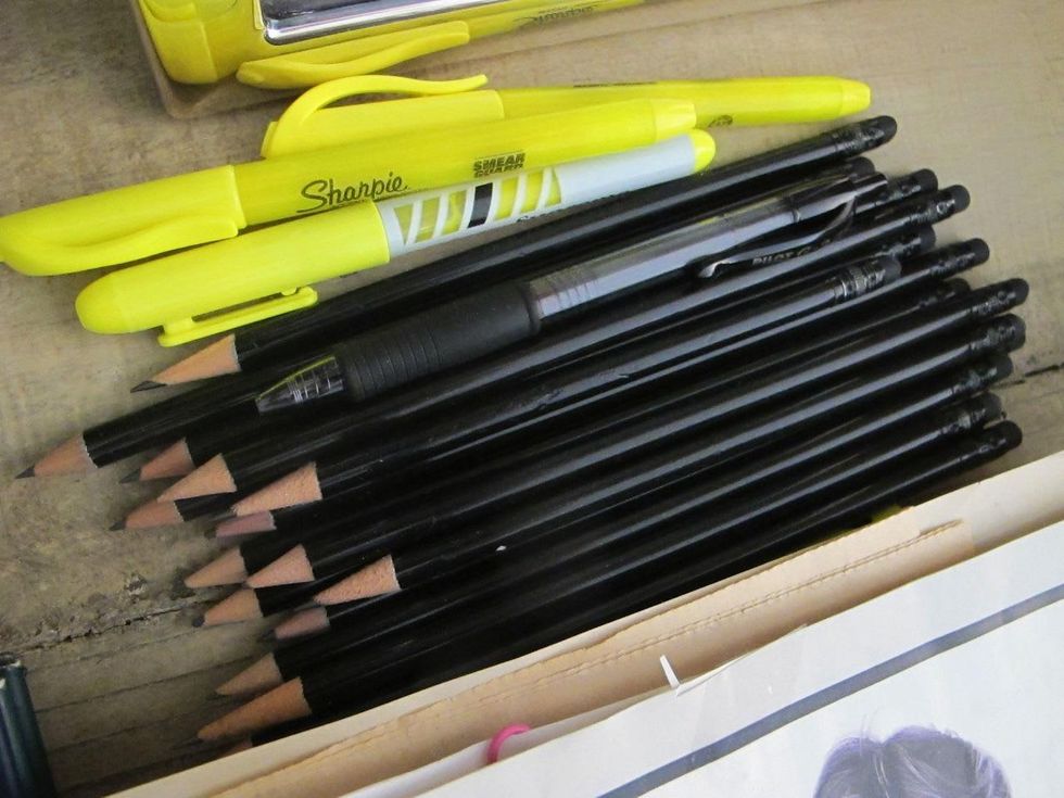 7 - Katie Oxford The Pencil Pleasure January 2015 Beautiful pencils.