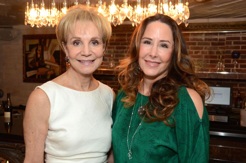 7 Leisa Holland Nelson, left, and Liz Glanville at the Corner Table business lunch July 2014