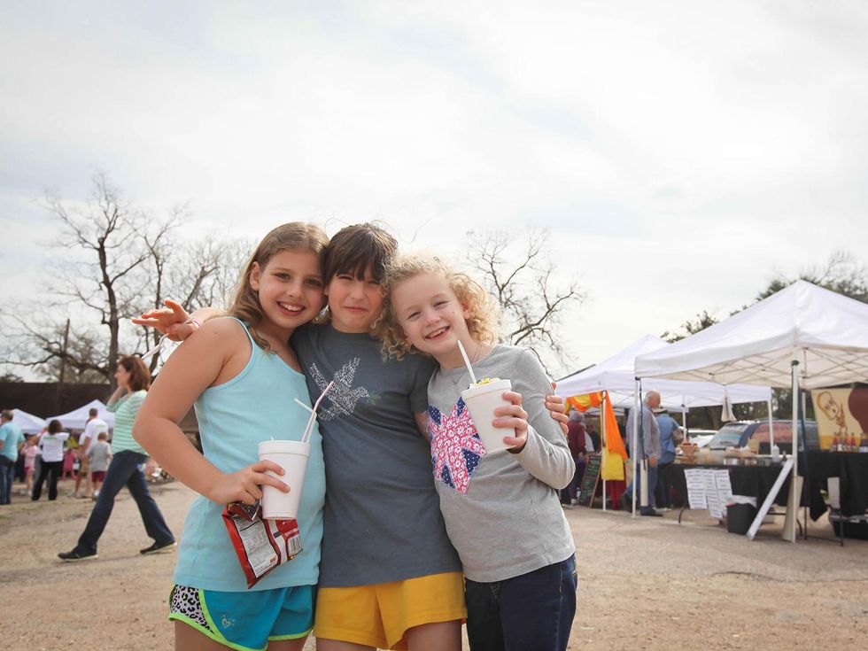 7 Lots of kids were out to enjoy the beautiful day at Evelyn's Park Pop-Up event in the Park February 2014
