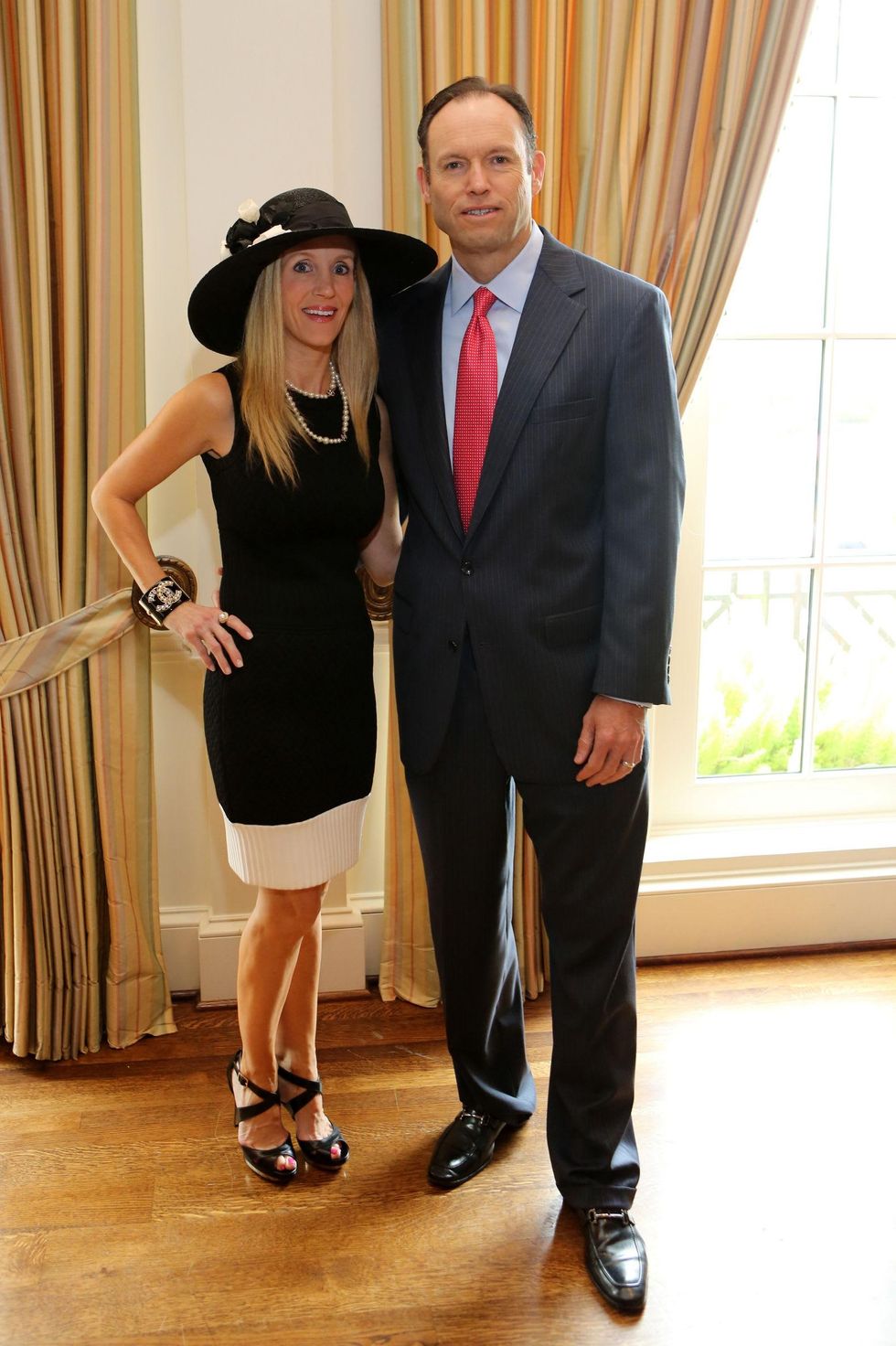 7 Michelle and Alan Smith at Hats Off to Mothers luncheon March 2015