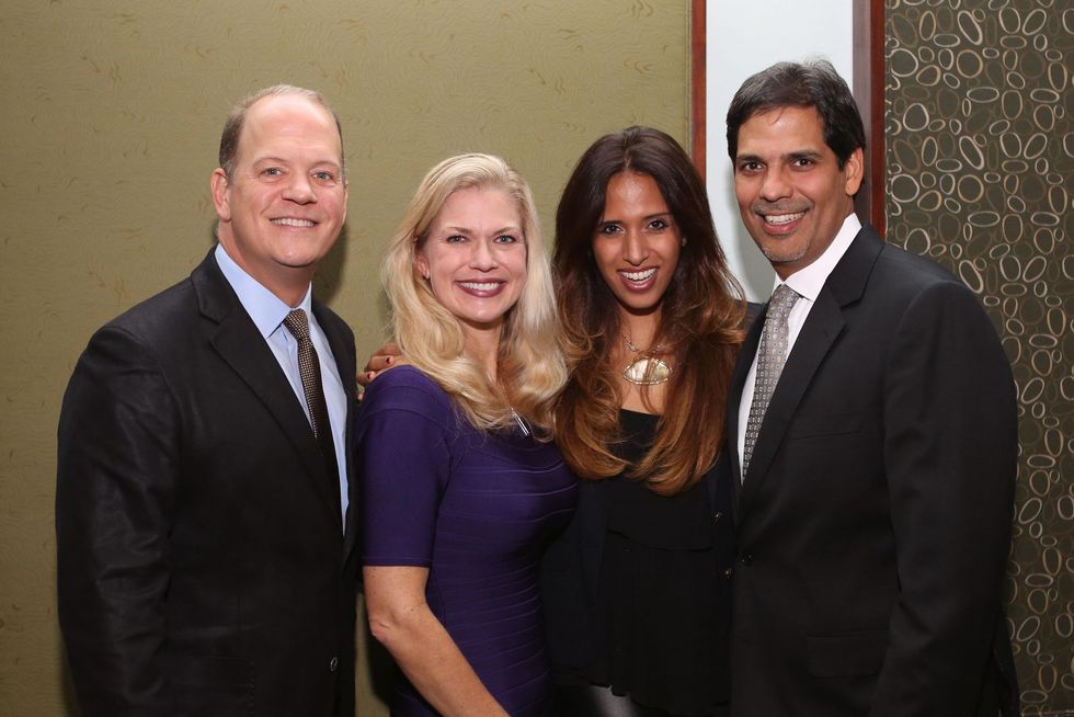 7 Rob and Amy Pierce, from left, and Lamees and Nabeel Amundi at TUTS' Vine & Dine November 2014