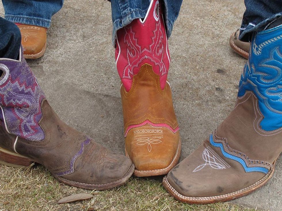 7, RodeoHouston, Larry White, boot shiner, cowboy boots