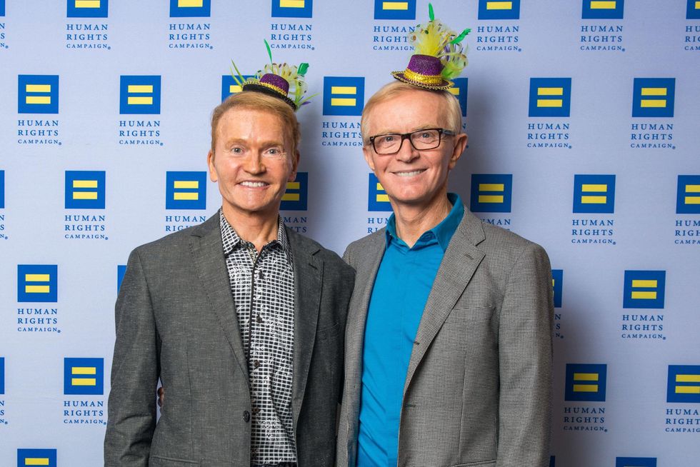 7 Ross Smith, left, and Tony Shelton at Human Rights Campaign Alice's Adventures in Equality event February 2015