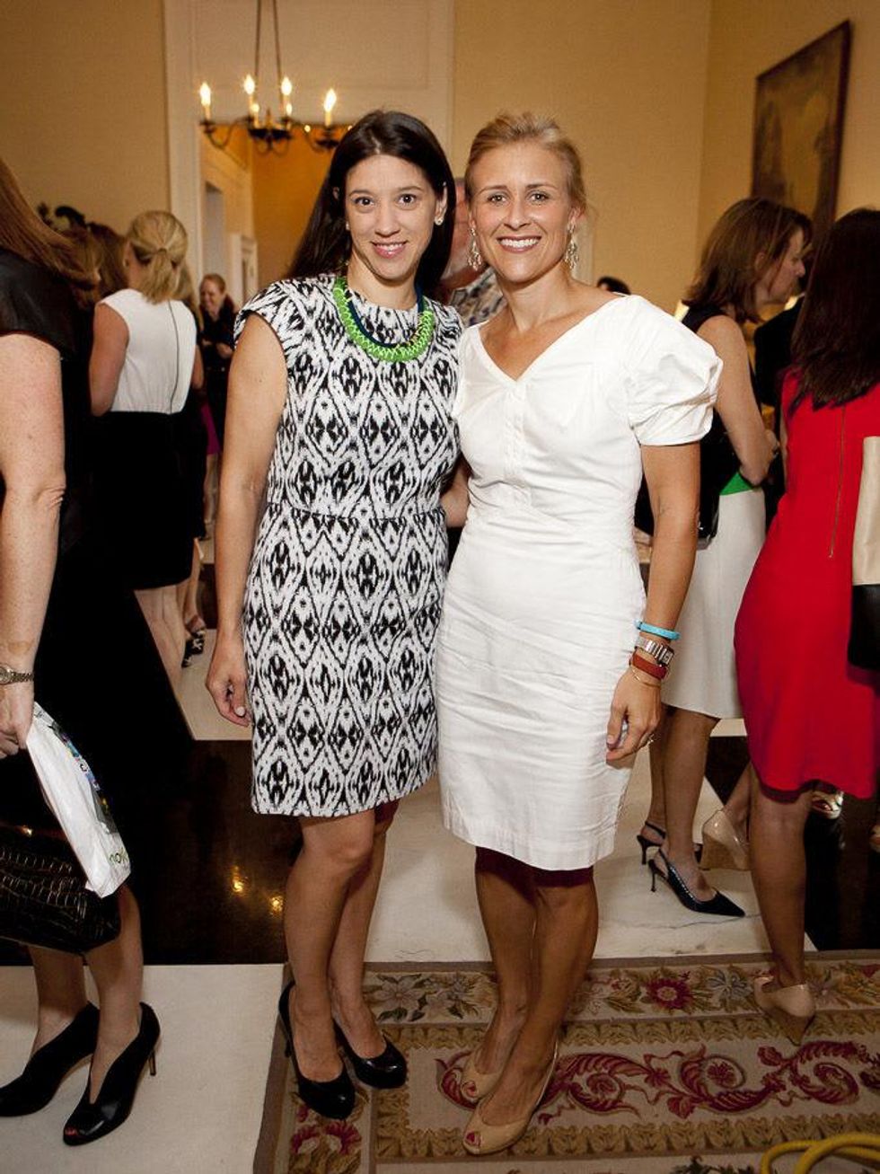 7 Sarah Snyder, left, and Jennifer Murchison at the Small Steps Luncheon