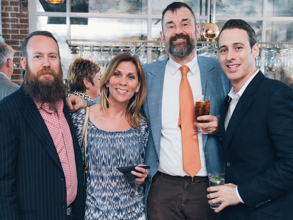 7 Texas Contemporary Art Fair kick-off April 2013 Mark McCray, Lee Steffy, Bill Arning, Jeffrey Wainhause