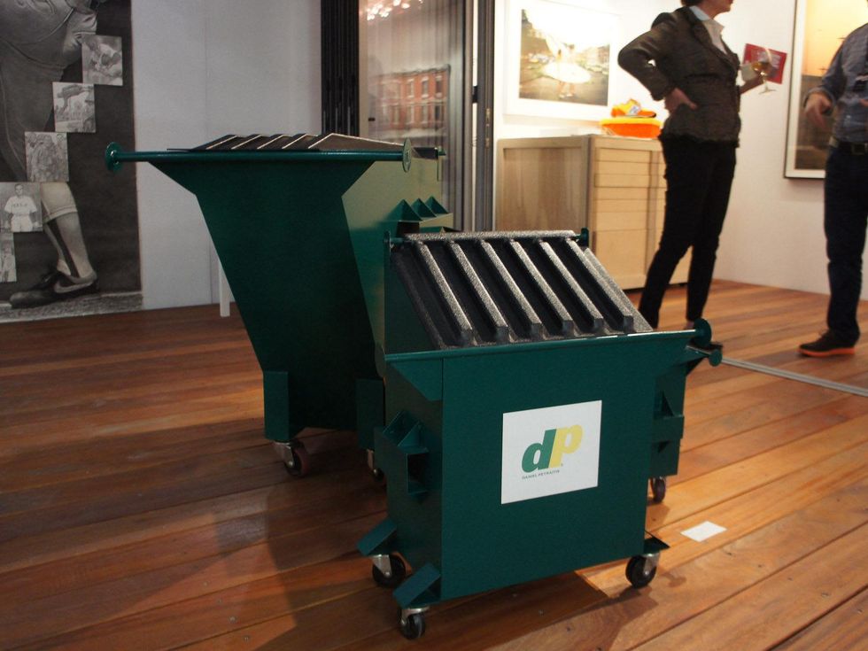 7 Texas Contemporary Art Fair preview October 2013 Daniel Petraitis Dumpsters