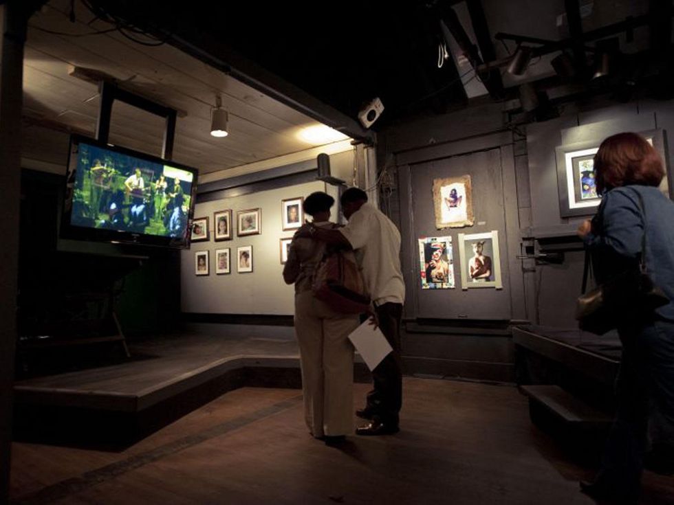 7 The Artery Media Project exhibit with people