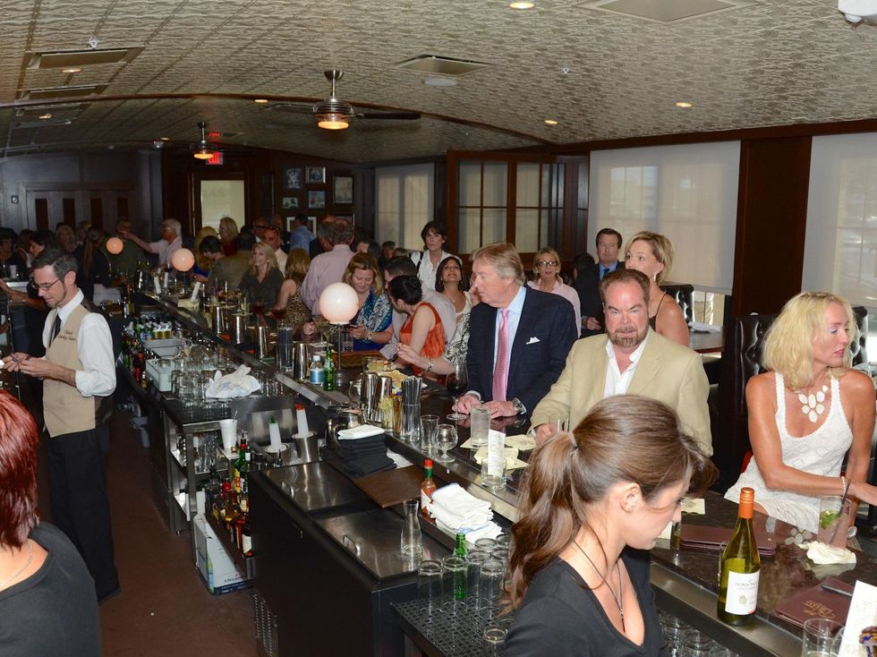 7 The Palm Houston grand re-opening July 2013 crowd, venue