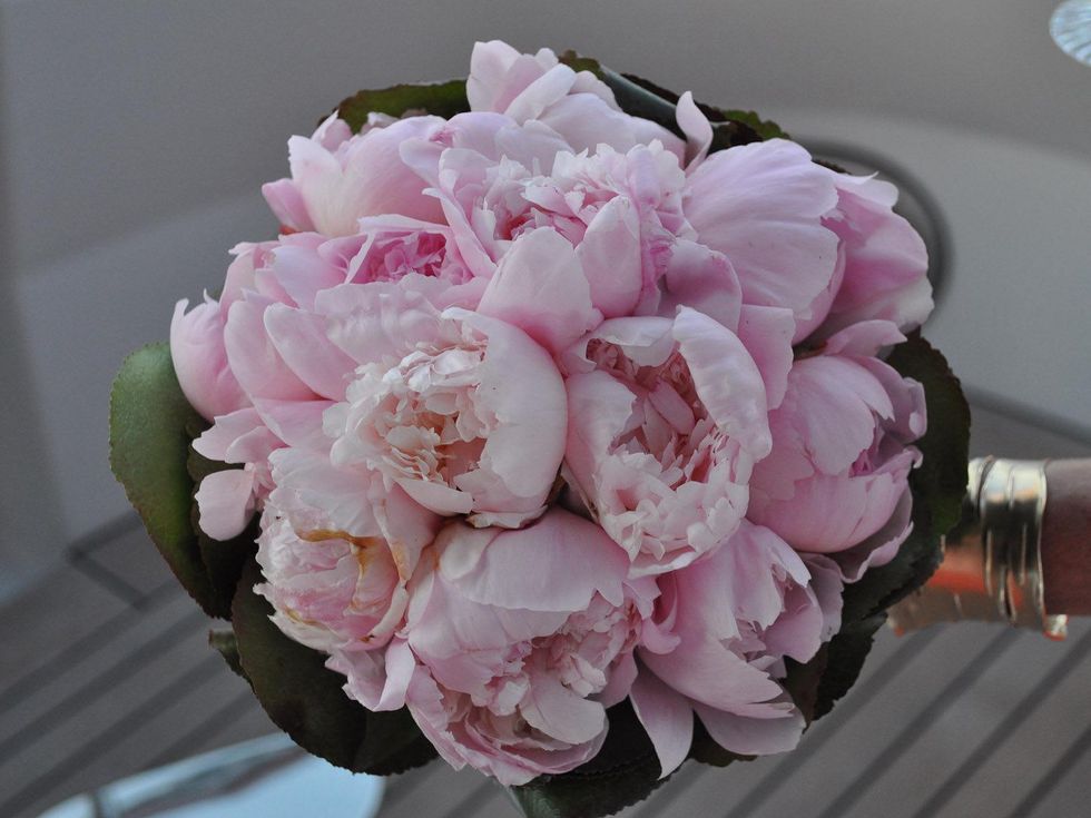 70 Shelby Renewing Vows in France June 2013 bouquet flowers