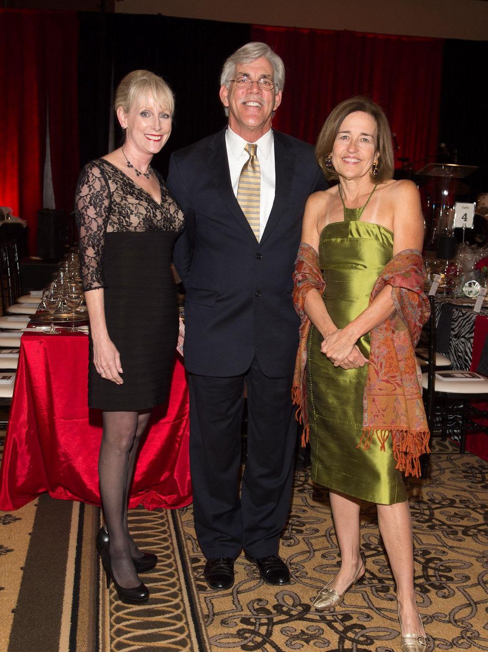 71 Houston Area Women's Center Gala April 2013 Rebecca White, Tom Flanagan, Andrea White
