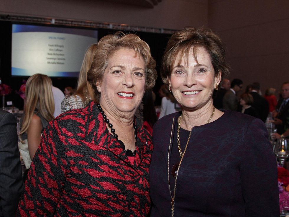 72 Legacy Luncheon September 2013 Ellen Cohen and Bobbie Nau
