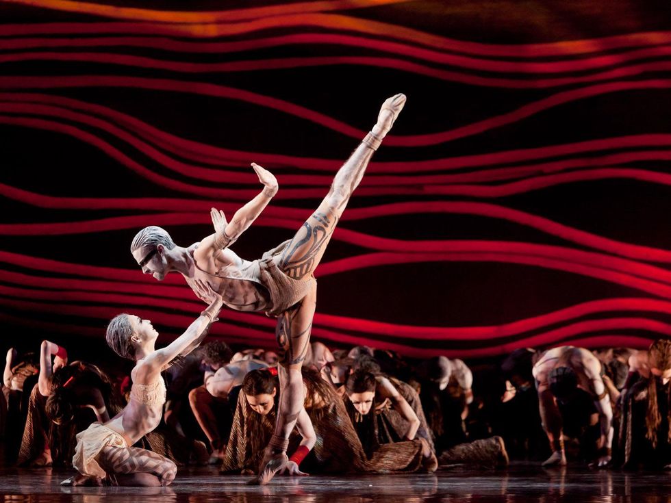 7207, Houston Ballet, Rite of Spring, March 2013, Nozomi Iijima and Joseph Walsh
