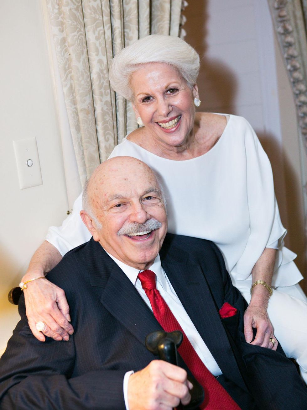 73 Ed and Lorraine Wulfe at the Memorial Park Conservancy Gala February 2014