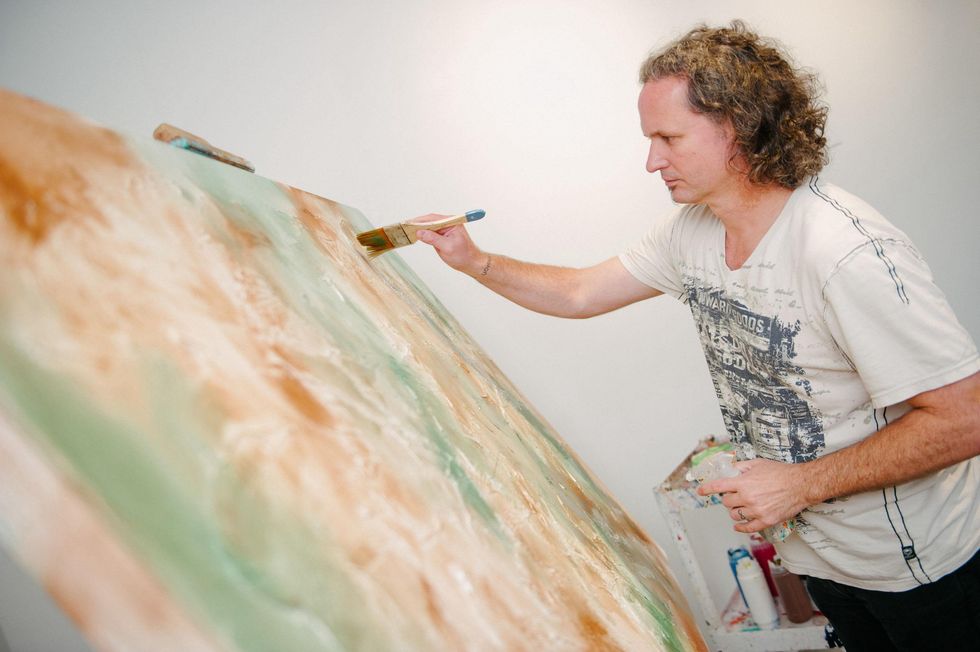 74 Taft McWhorter at Child Advocates Art Party November 2014