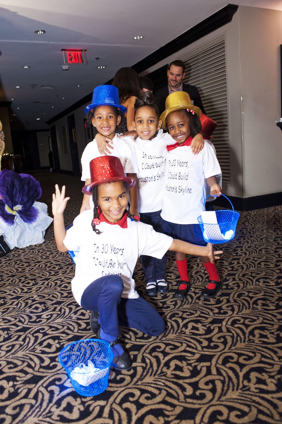 7434 Kandy Stripe Academy students at the Collaborative for Children dinner October 2014