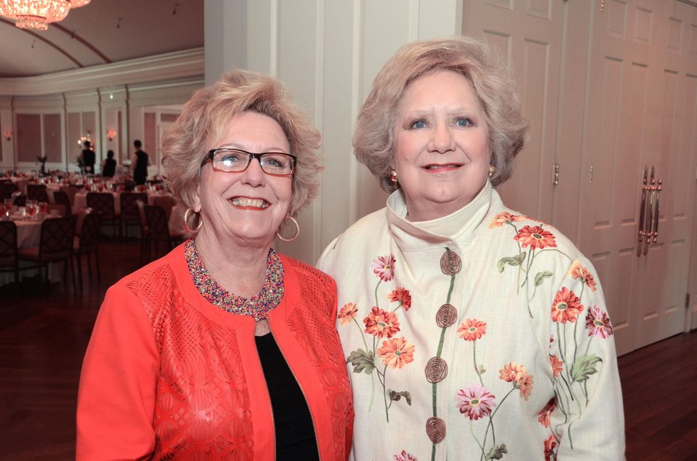 75 Georgnell Wimberly, left, and Phyllis Childress at the Houston Center for Contemporary Craft spring luncheon May 2014