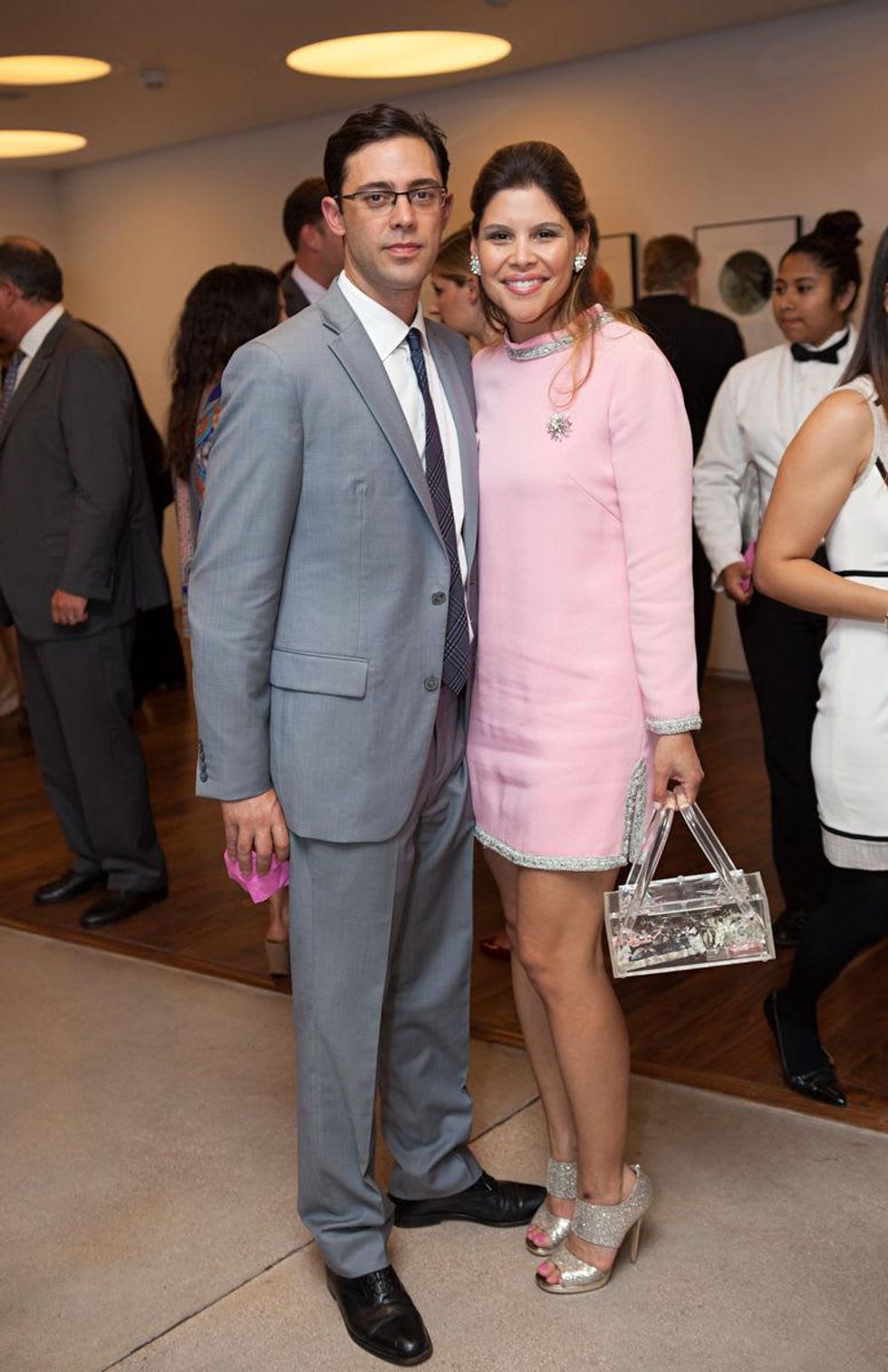 78 David and Estela Cockrell at the Blaffer Gala May 2014