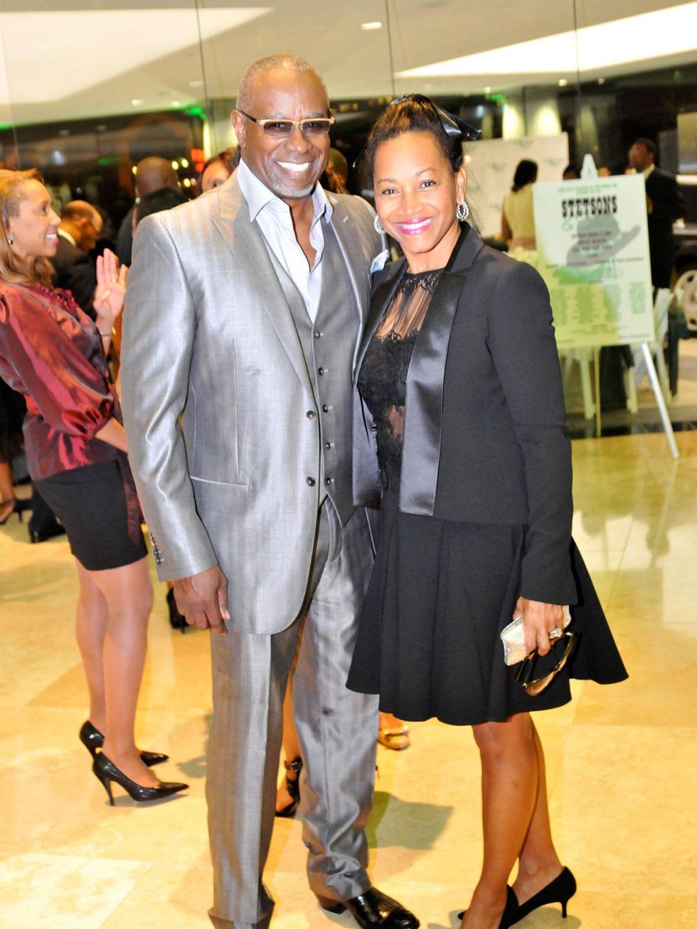 7850 Gerald and Anita Smith at the Port City Links rodeo party March 2014