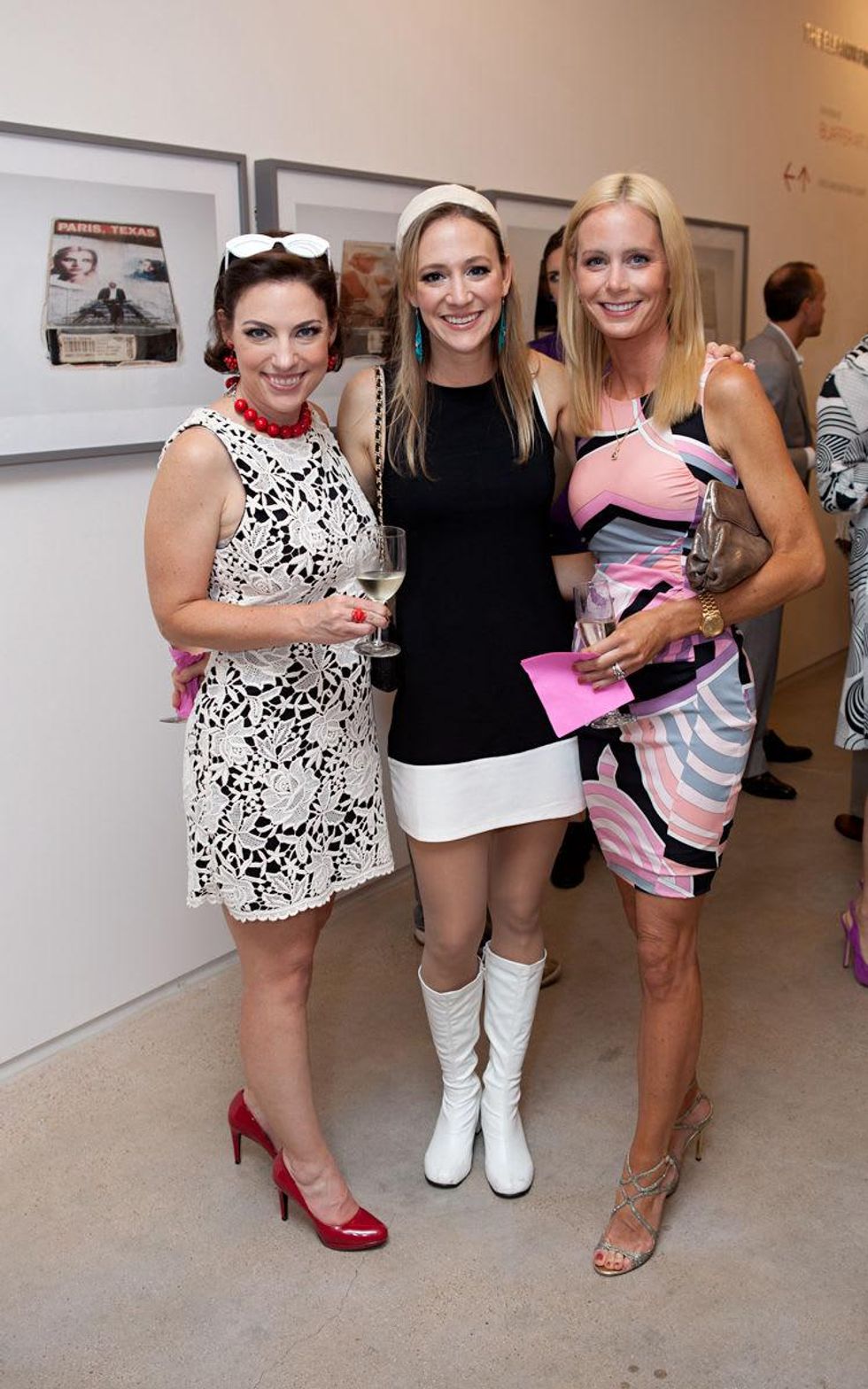 79 Cullen Geiselman, from left, Maggie Vermillion and Laura Robertson at the Blaffer Gala May 2014