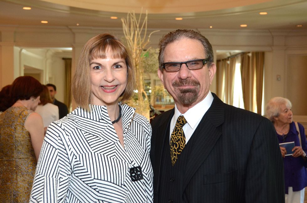 79 Victoria and Marshal Lightman at the Houston Center for Contemporary Craft spring luncheon May 2014