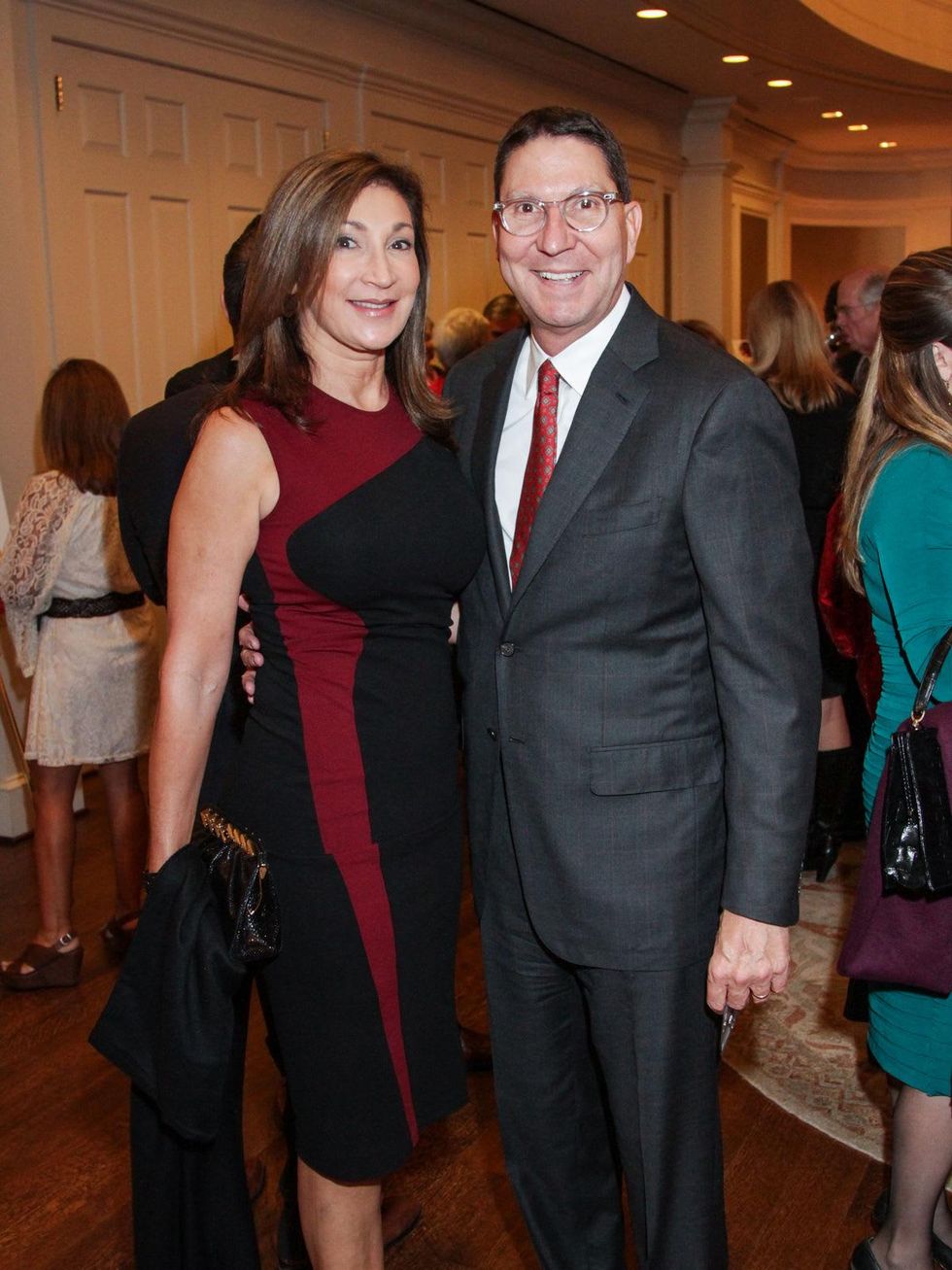 8 8253 Soraya and Scott McClelland at the Houston A+ Challenge dinner December 2013