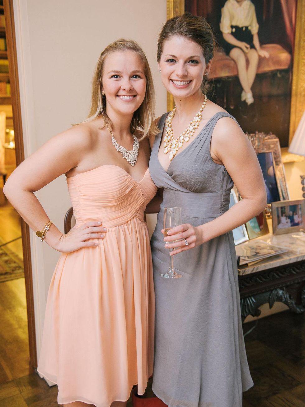 8 Always a Bridesmaid party at Rienzi May 2013 Katy Schawe, Claire Petree