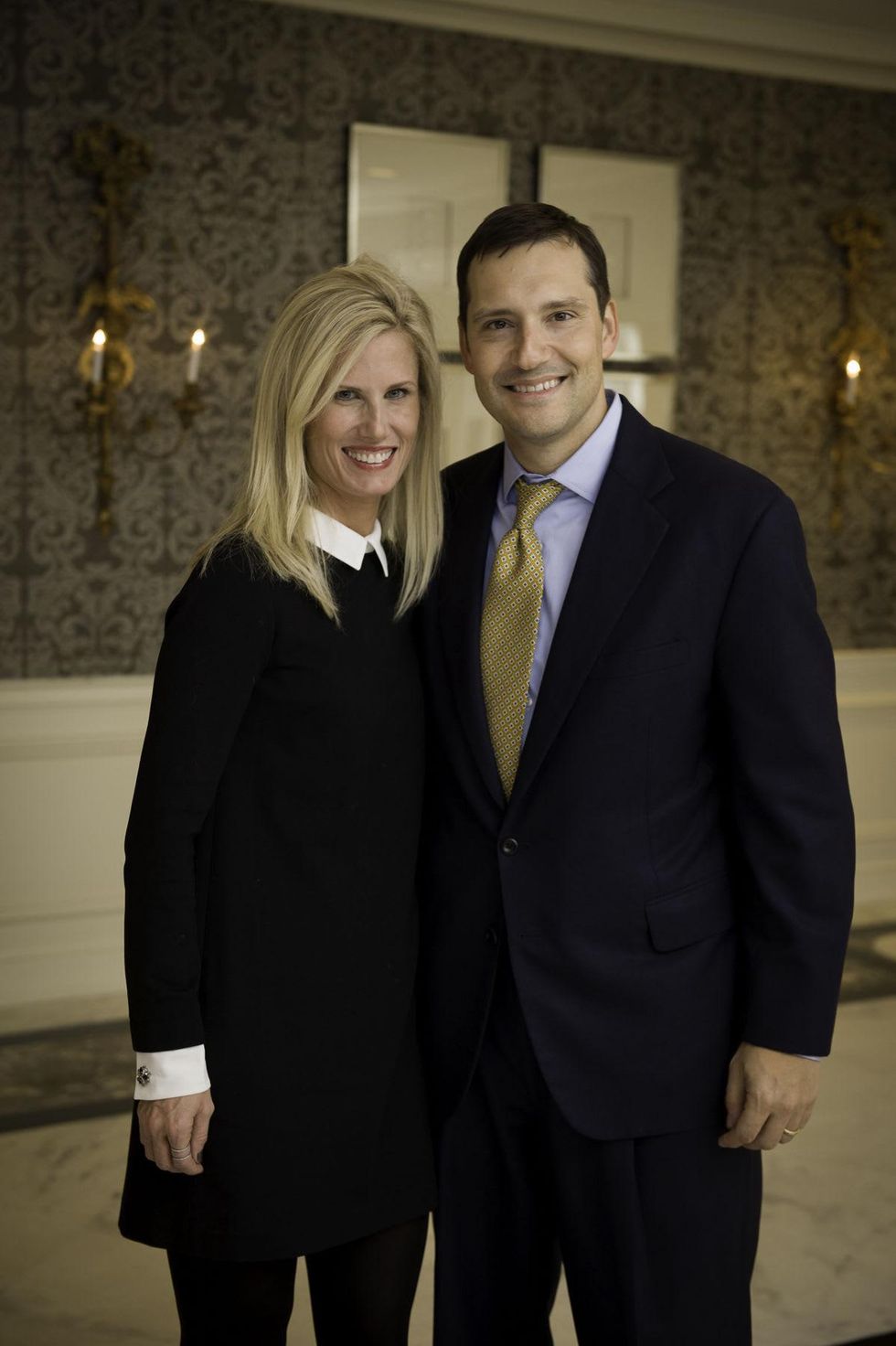 8 Annsley and Chris Popov at the Houston Bar Association Harvest Celebration November 2014