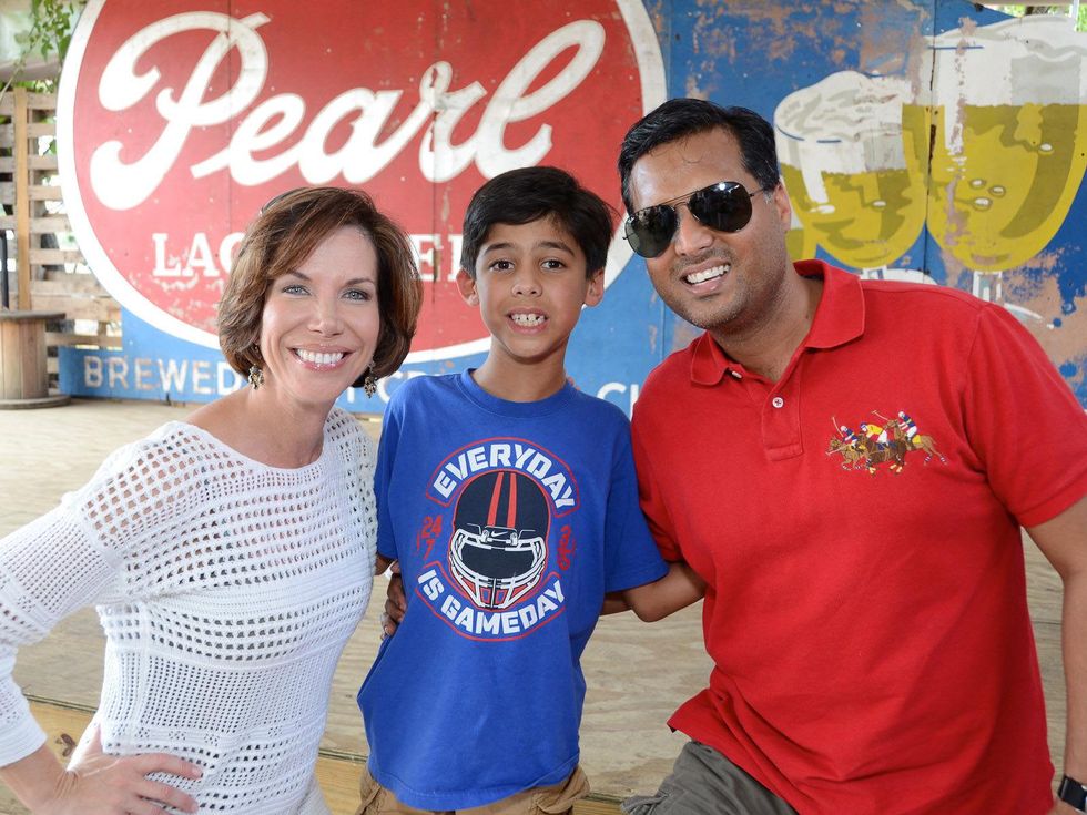 8 CAP's Got Talent event September 2013 Roseann Rogers, Nikhil Shah (son), Dr. Aashish Shah (husband)