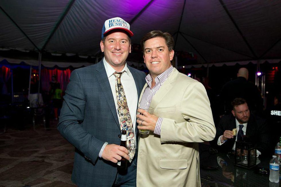 8 Daniel Schiller, left, and Preston Hall at the K9s 4 Cops benefit November 2014