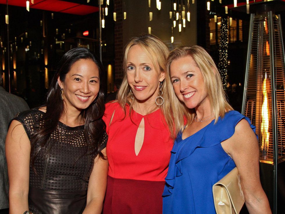 8, Del Frisco's Grille VIP party, March 2013, Dr. Melicia Tjoa, Rachel Rosson, Nancy Mathe