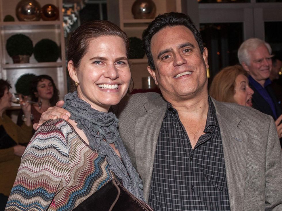 8 Fran and Alan Brochstein at the Bruce Munro VIP reception at Discovery Green November 2014