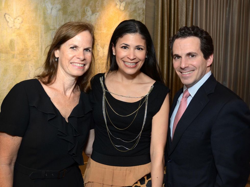 8 Houston Ballet Ambassadors event September 2013 Suzie Caddy, Kristy Bradshaw and Chris Bradshaw