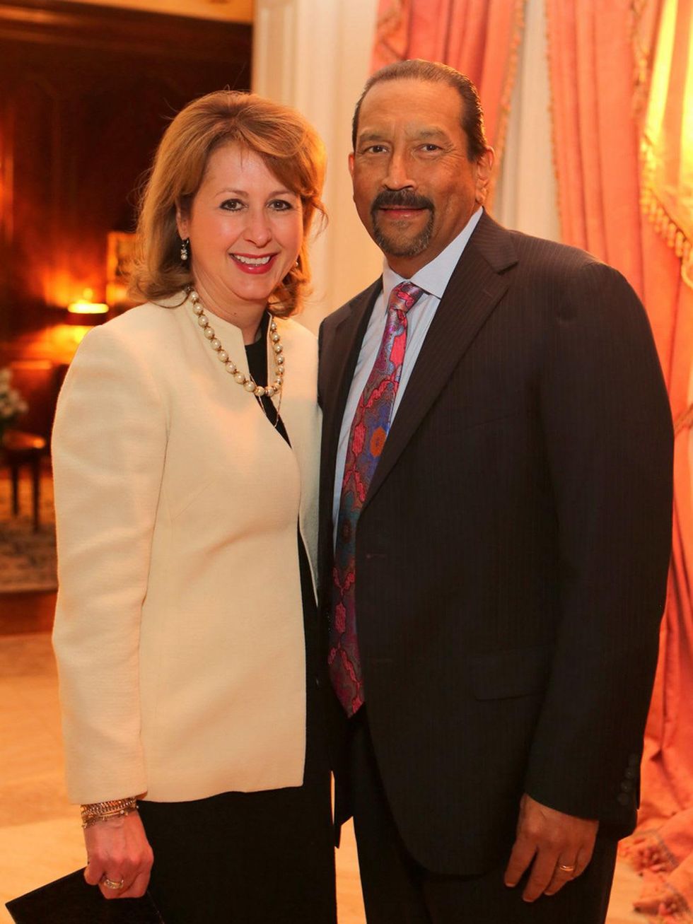 8 Illeana and Michael Trevino at the HGO Opera ball kick-off party January 2014