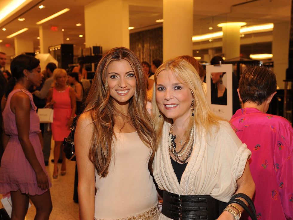 8 Iris Shaftel, left, and Kristen Cannon at The Orange Show's A Couture Cause party