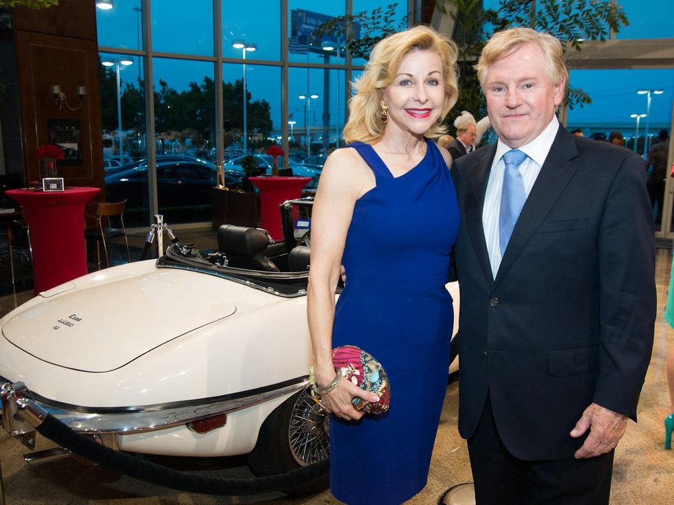 8 Jaguar F-Type Launch Houston May 2013 Dana Kervin, Ed Sullivan