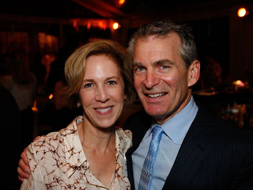 8 Karen and Dr. Seth Lerner at Fraser's Friends dinner