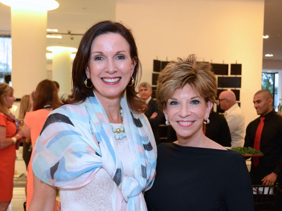 8 Karen Love, left, and Vicki Rizzo at Fashion Gene at Tootsies May 2014