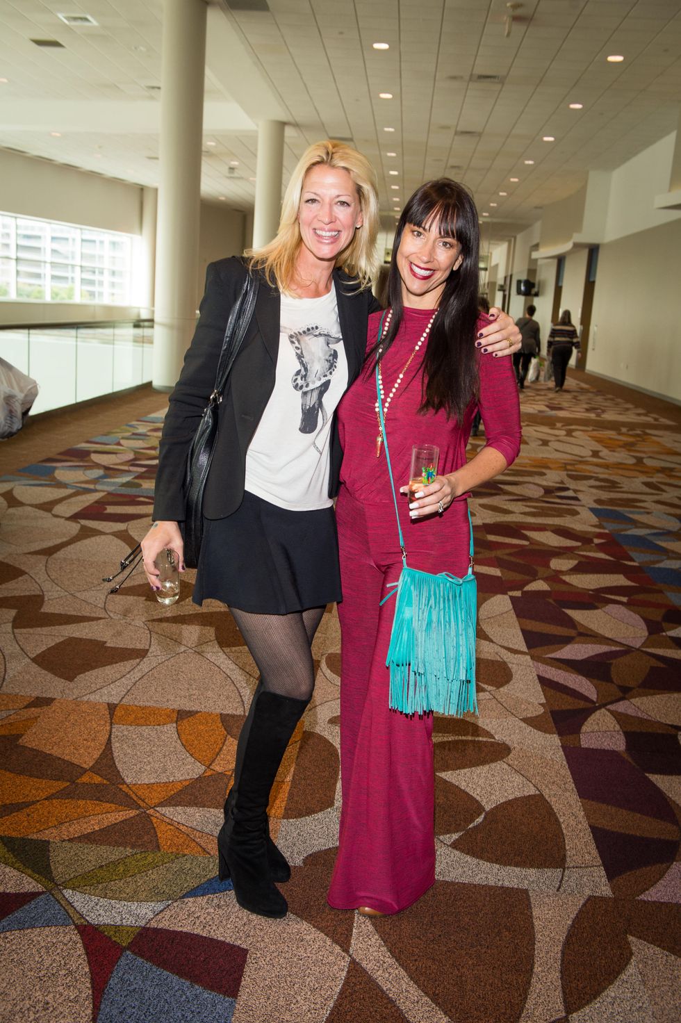 8 Karisa Gallucci, left, and Cindy Kraus at the Nutcracker Market Macy's luncheon November 2014