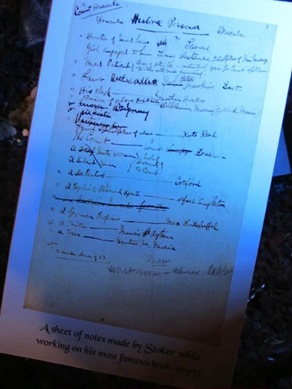 8 - Katie Oxford Halloween October 2014 Dracula Cemetery Exhibition at the National Museum of Funeral History.