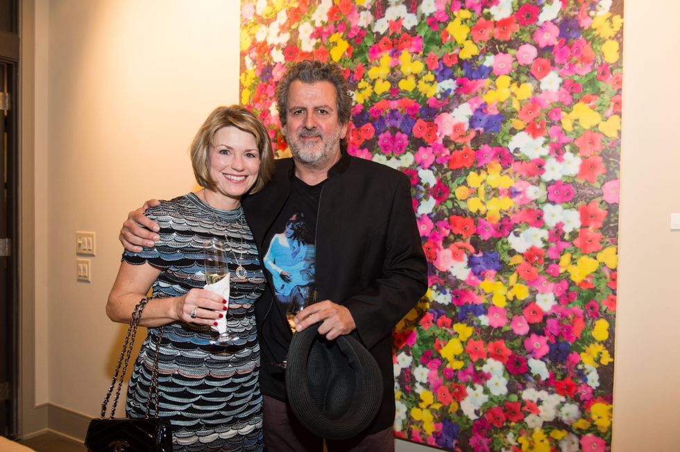 8 Kelley Lubanko and Joe Mancuso at the Houston Ballet kick-of party October 2014