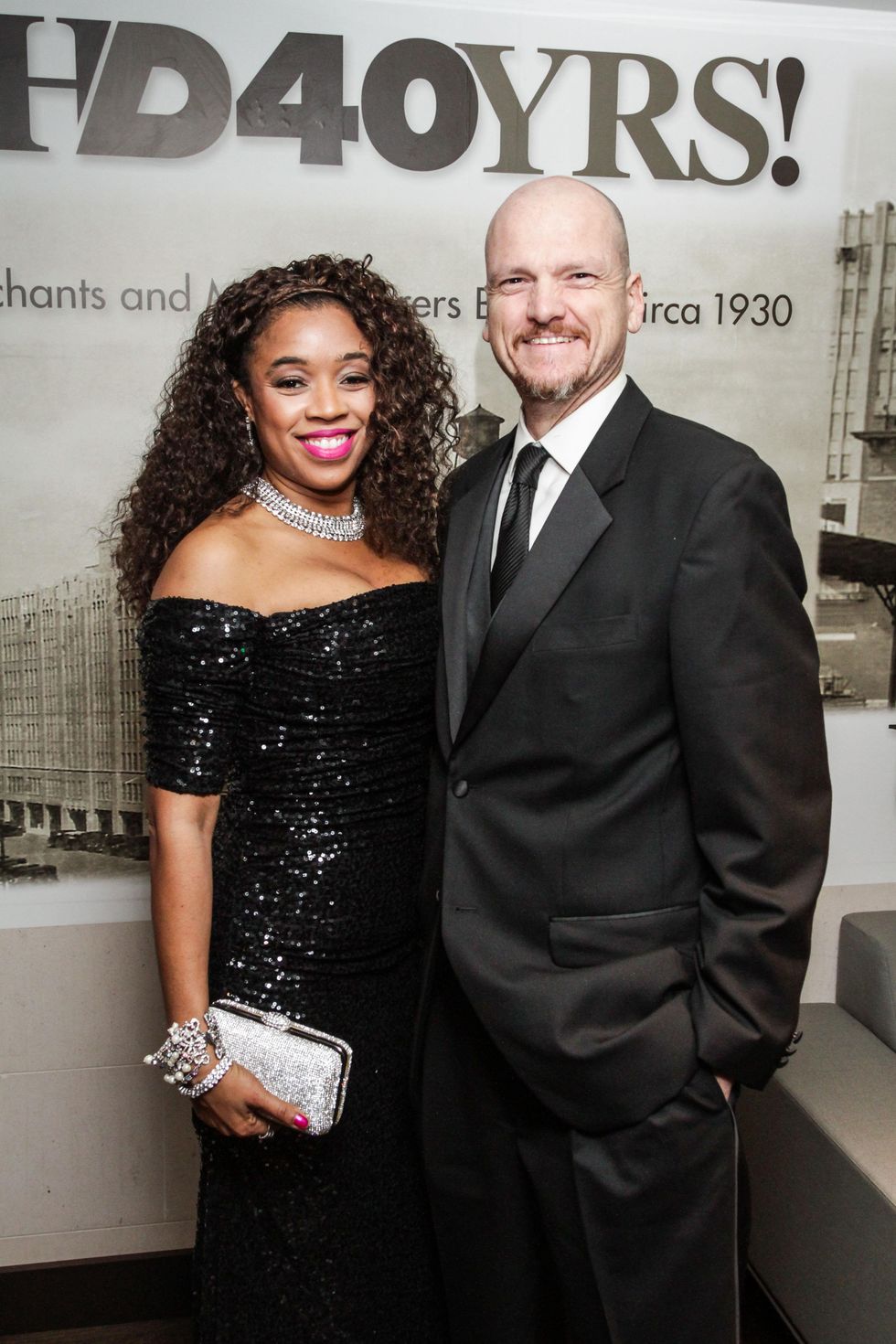 8 Laquitta and Ken DeMerchant at the UH Downtown 40th anniversary gala January 2015